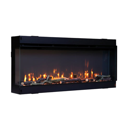 Charlton & Jenrick i-920e Slim in zwart met zichtbare vlammen
