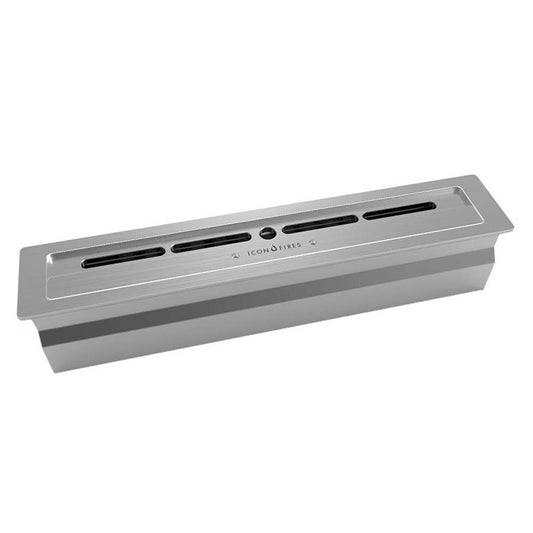 Icon Fires Slimline brander 500mm op witte achtergrond