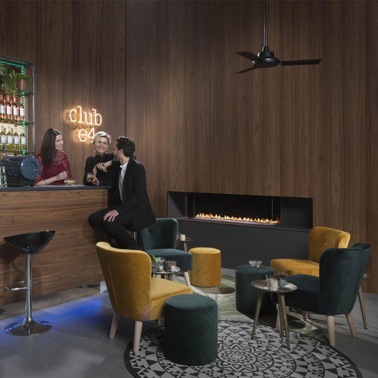 Element4 Club 140 3/S gashaard in stijlvolle bar met zitjes en houten wand