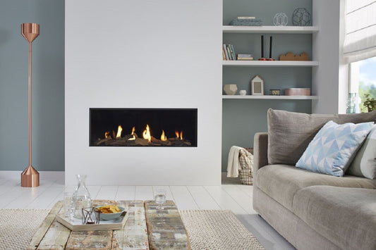 DRU Global 100 BF gashaard in moderne woonkamer