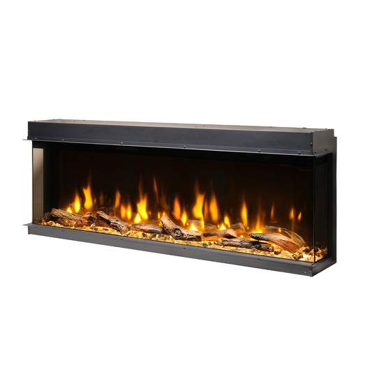 Dimplex Ignite Bold 60 elektrische haard met vlammen en houtblokken