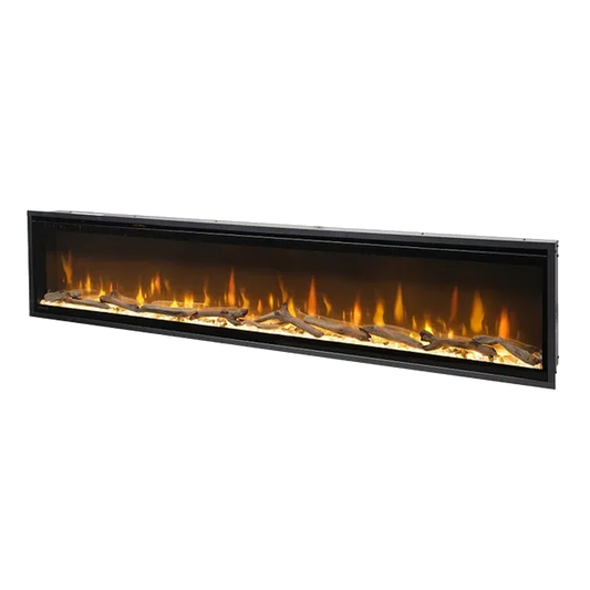 Dimplex Ignite Evolve 100 elektrische inbouwhaard met vlammen en houtblokken