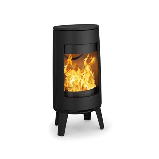 Dovre BOLD 300 houtkachel met zichtbare vlammen