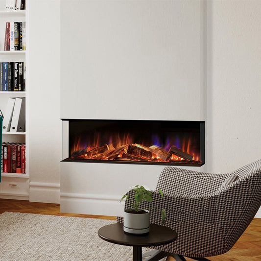 Element4 Elite 125 in moderne woonkamer met ingebouwde haard