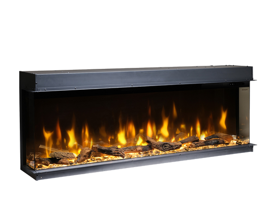 Dimplex Ignite Bold 60 elektrische haard met vlammen en houtblokken