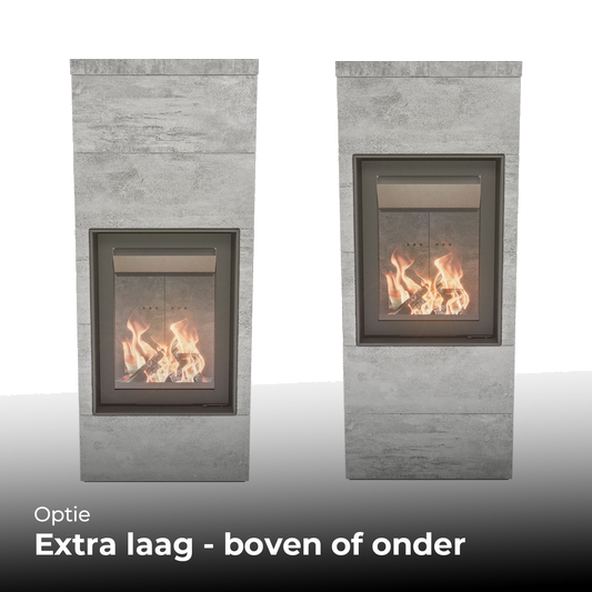 Altech Max Core H haard, twee fronten met optie extra laag boven of onder