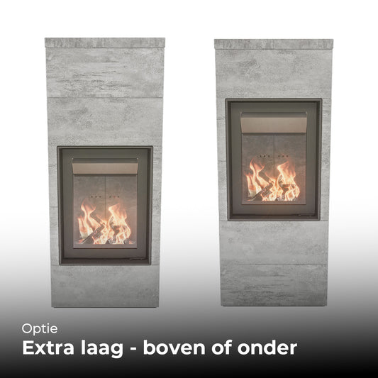 Altech Max Core H haard, twee fronten met optie extra laag boven of onder