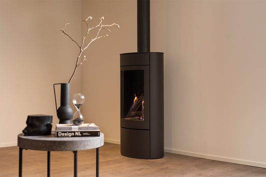 Wanders Tali XL gaskachel in moderne woonkamer