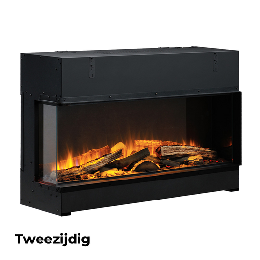 Dimplex Vivente Plus 100 tweezijdige elektrische haard met vlammen