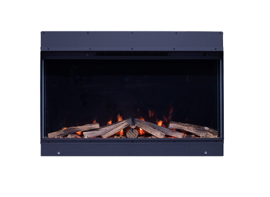 Element4 Elite 85 E Supreme inzethaard met houtblokken en vlammen