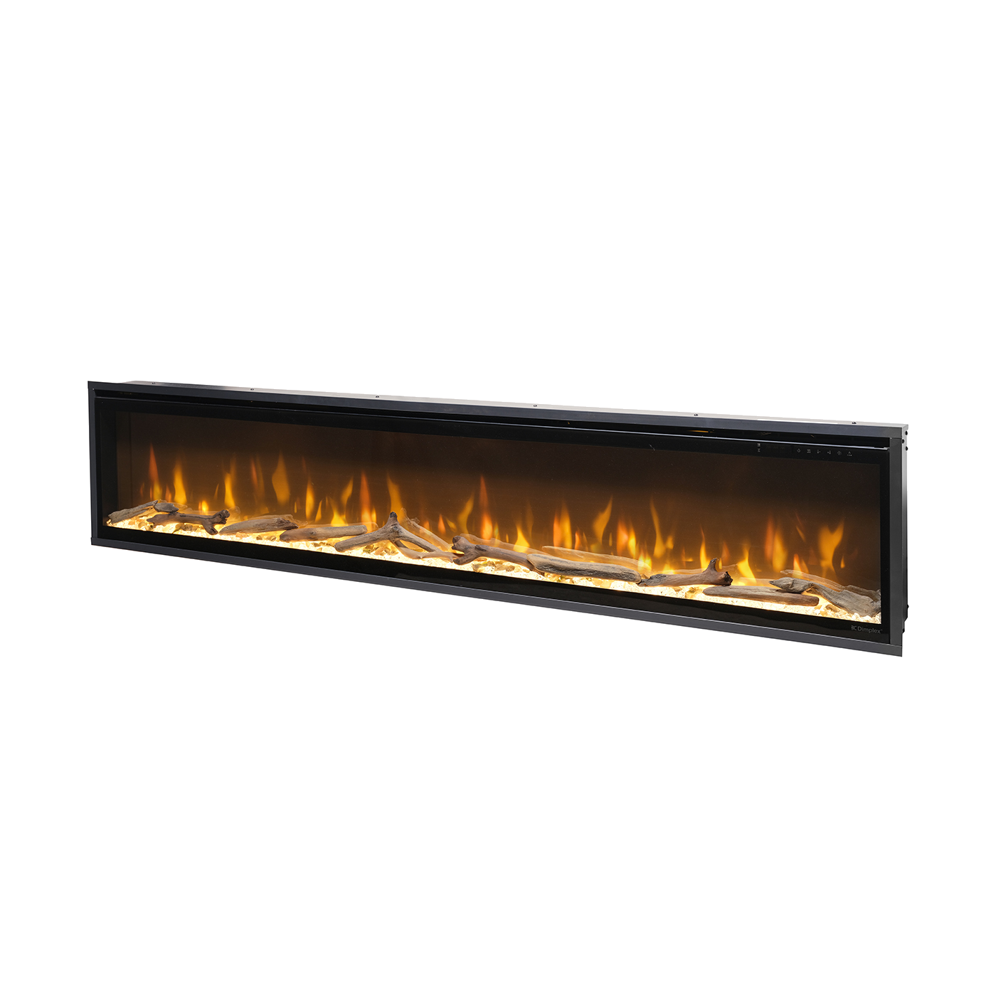 Dimplex Ignite Evolve 74 elektrische haard met vlammen en houtblokken