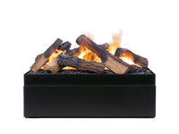 Dimplex Juneau Multi Colour elektrische haard met houtblokken en vlammen