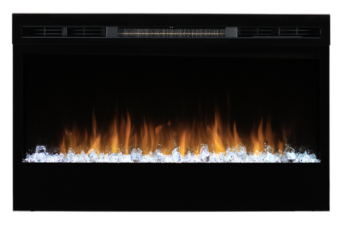 Dimplex Prism 50'' elektrische haard met vlammen en glinsterende stenen