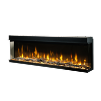 Dimplex Ignite Bold 74 elektrische haard met vlammen en houtblokken