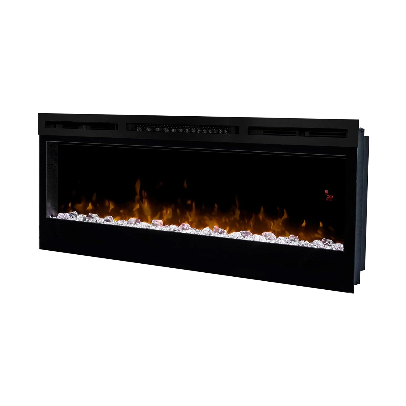 Dimplex Prism 50'' elektrische haard met vlammen en kristallen