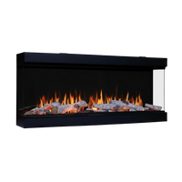 Charlton & Jenrick Luminosa 110 gashaard met vlammen en houtblokken