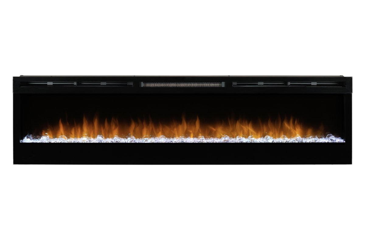 Dimplex Prism 74'' elektrische haard met vlammen en kristallen