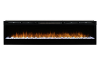 Dimplex Prism 74'' elektrische haard met vlammen en kristallen