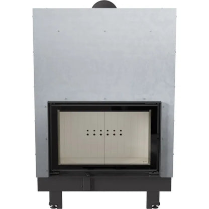 Kratki MBO inbouwhaard met glazen deur en metalen behuizing.