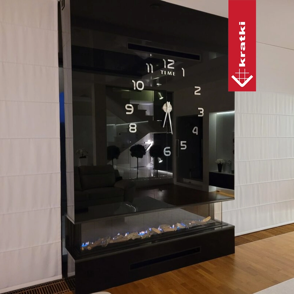 Kratki Leo 200 gashaard met spiegelglas en klokmotief
