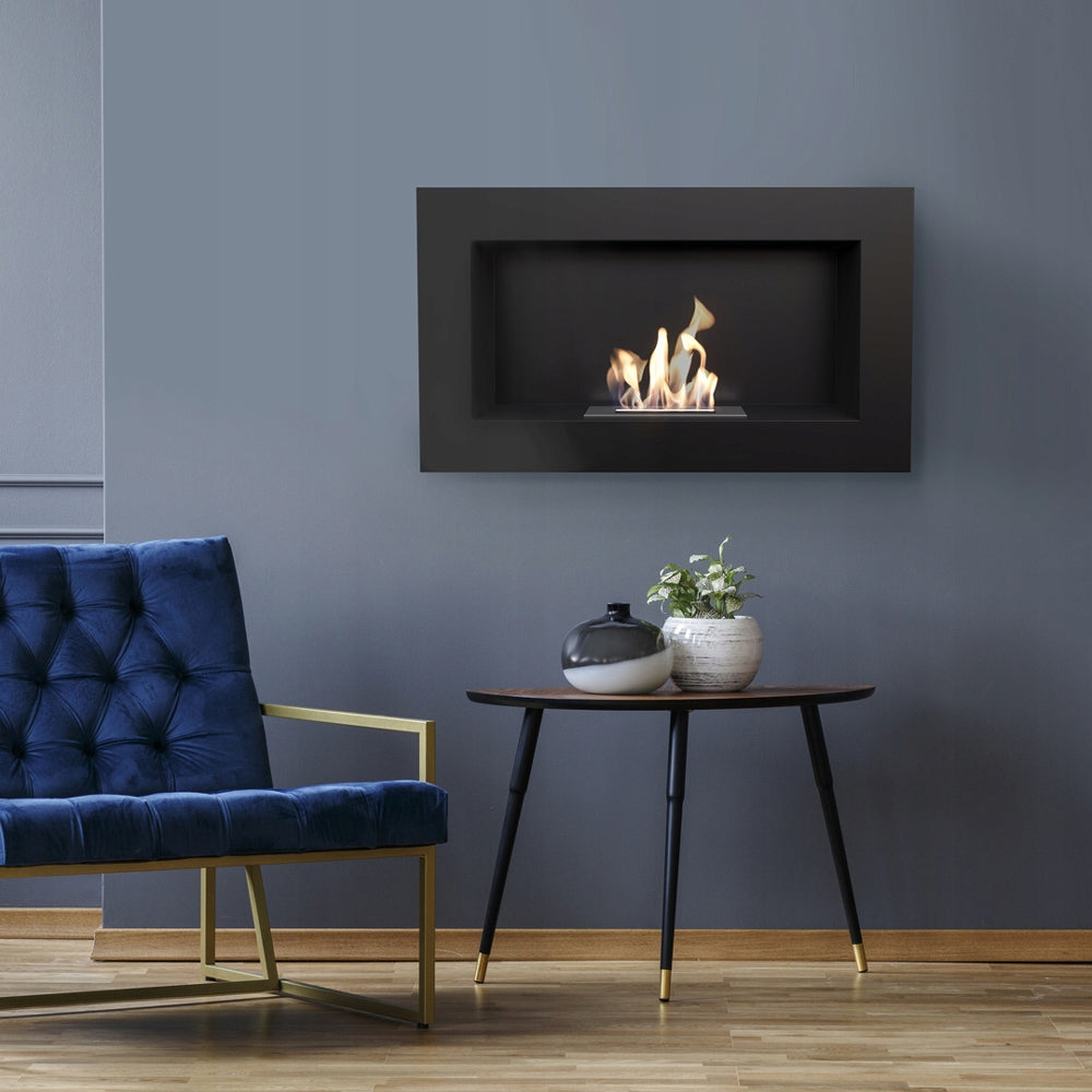 Kratki Golf ingebouwd haardvuur in moderne woonkamer