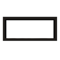 Icon Fires Double Sided Slimline Firebox 1350 zwarte inbouwhaard