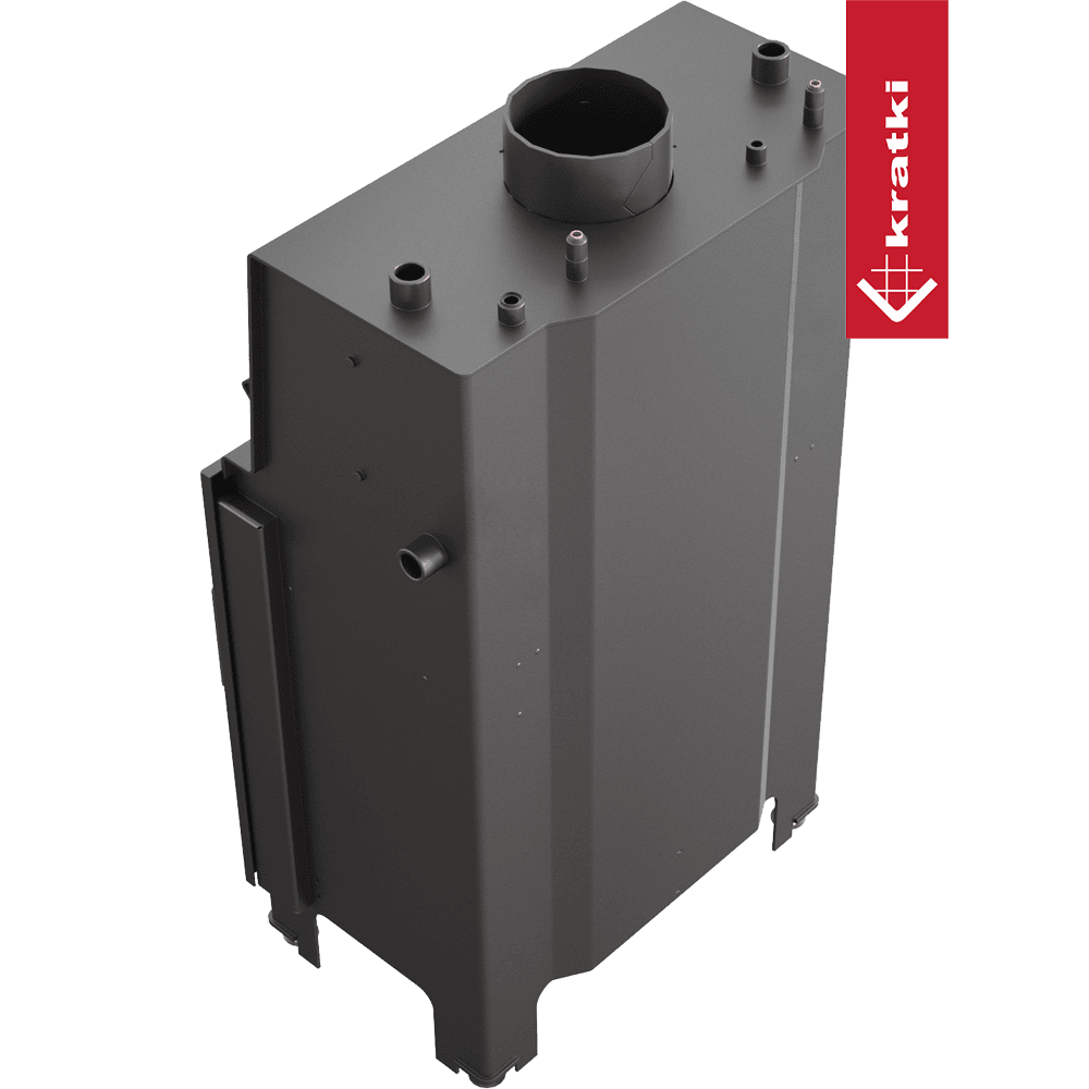 Kratki MBM CV inbouwhaardcassette met zwart metalen behuizing