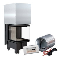 Kratki NBC 500/500 inzet met thermostaat, ventilator en metalen buis