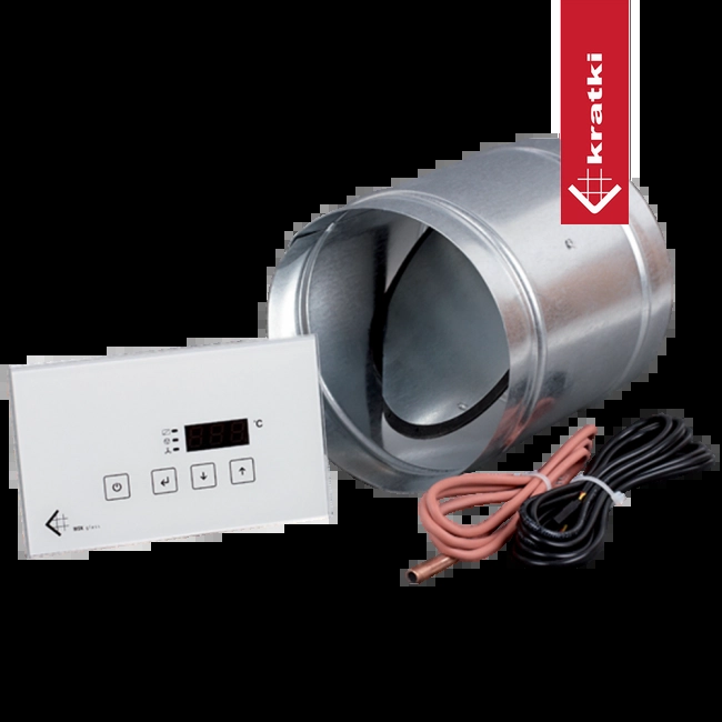 Kratki MBN set met metalen buis, regelpaneel en kabels