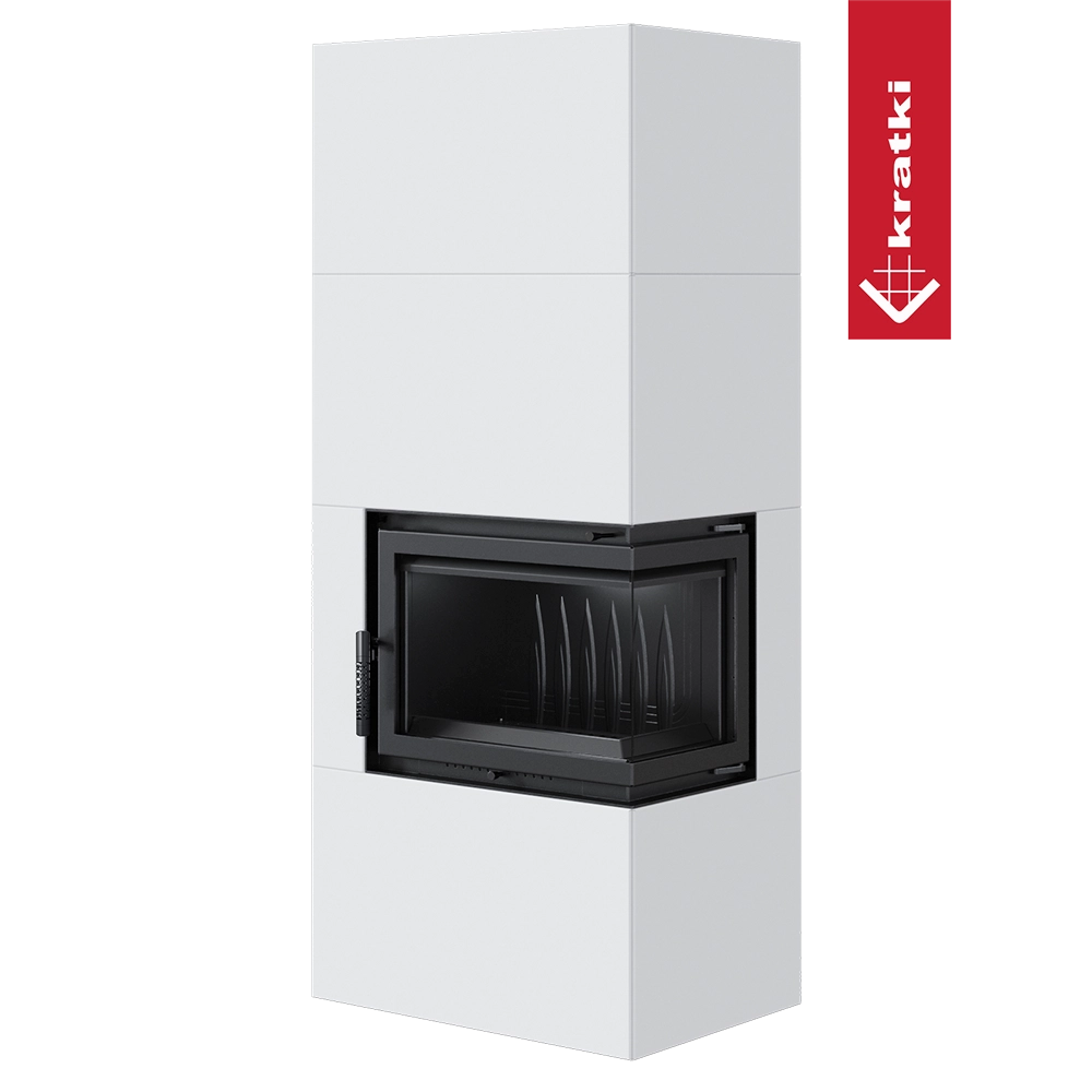 Kratki Simple Box hoekhaard op witte achtergrond