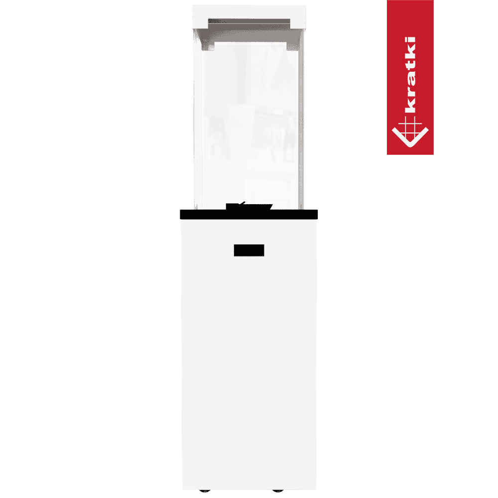 Kratki Patio Light terrasverwarmer met glazen behuizing