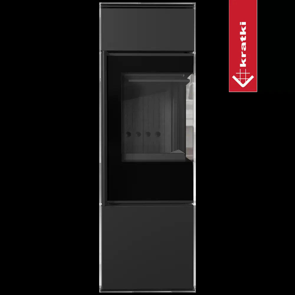 Kratki Ren houtkachel op groene achtergrond