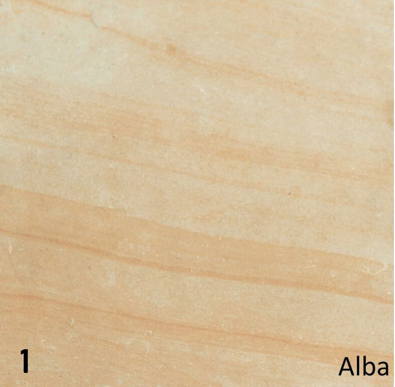 Arizona schouw in beige Alba-steenstructuur