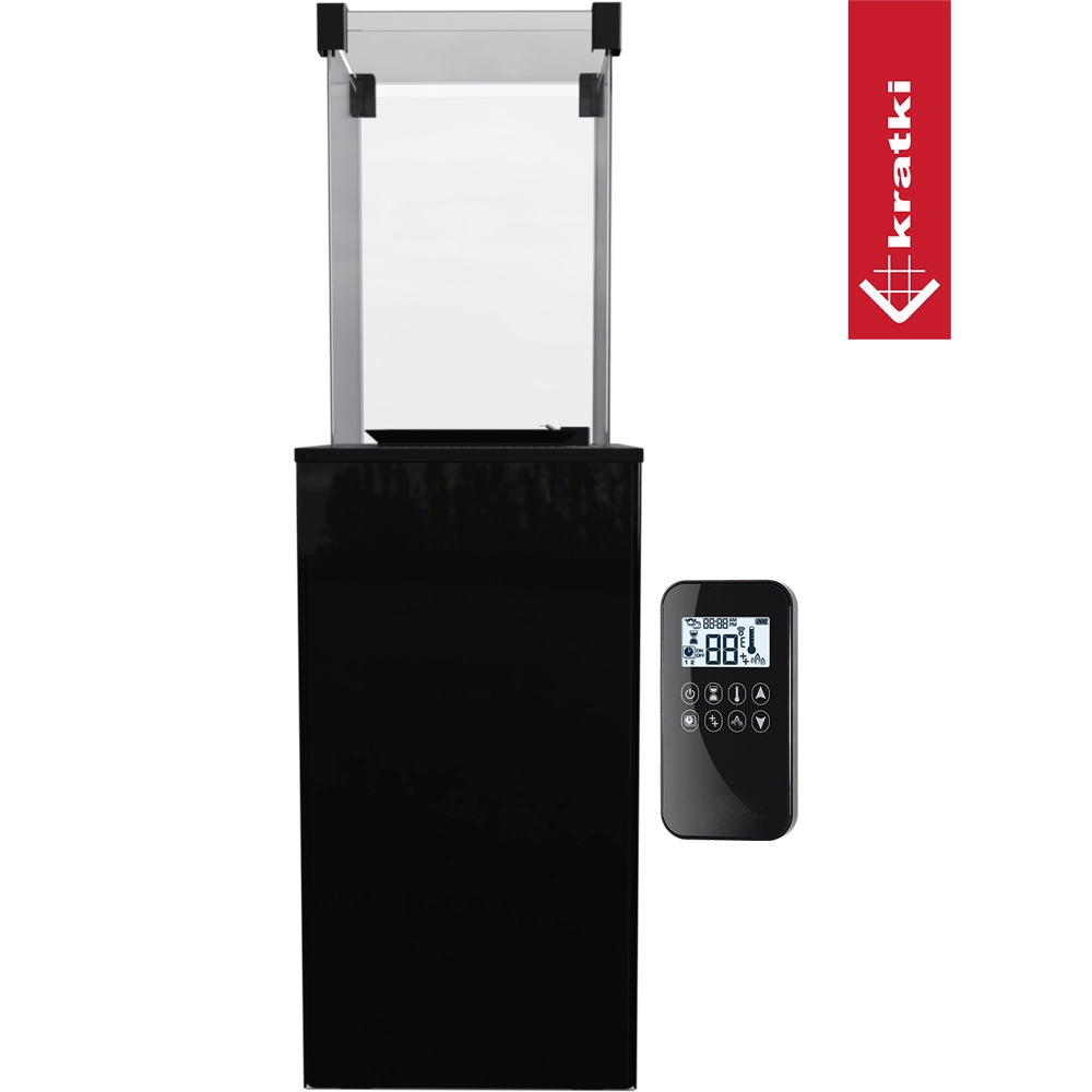 Kratki Patio terrasverwarmer met afstandsbediening
