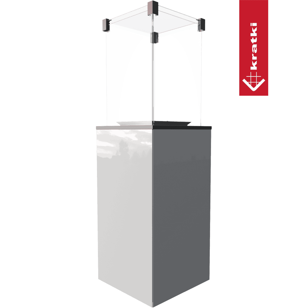 Kratki Patio terrasverwarmer op groene achtergrond