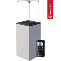 Kratki Patio Mini terrasverwarmer met afstandsbediening