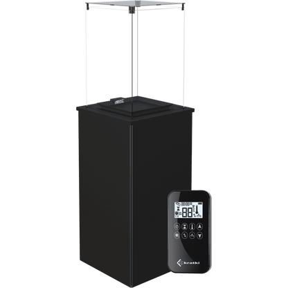 Kratki Patio Mini terrasverwarmer met afstandsbediening