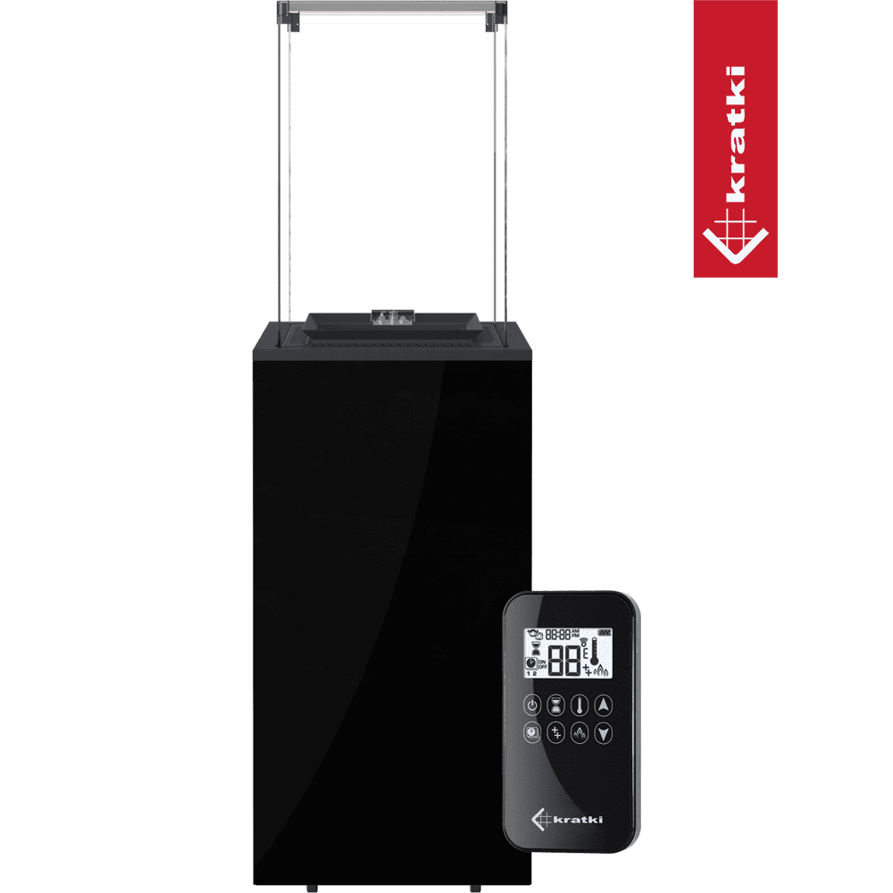Kratki Patio Mini terrasverwarmer met afstandsbediening