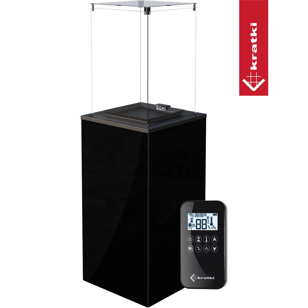 Kratki Patio Mini terrasverwarming met afstandsbediening