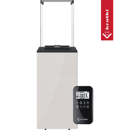 Kratki Patio Mini terrasverwarmer met afstandsbediening