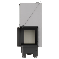 Balstil Milano 700/480 inzethaard op witte achtergrond met zichtbaar glas en deurmechanisme