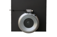 LS Kamna Turbo met ronde ventilator voor zwarte achterplaat
