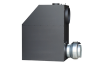 LS Kamna Turbo zwarte metalen unit met ventilator aan zijkant
