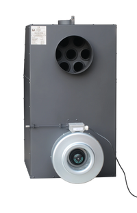 LS Kamna Turbo met zwarte behuizing en ronde ventilatoropening