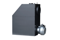 LS Kamna Turbo met metalen behuizing en ventilator op witte achtergrond