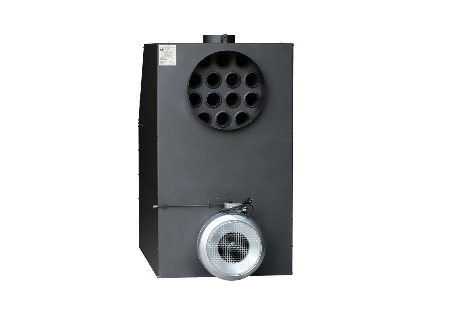 LS Kamna Turbo met ronde openingen en ventilator aan de voorkant