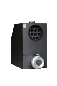 LS Kamna Turbo met ronde openingen en zilveren ventilator aan voorzijde