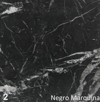Negro Marquina steenschouw variant