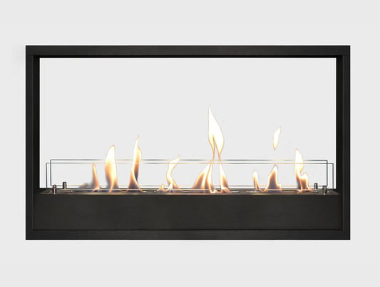 Xaralyn inbouw unit XL bio-ethanol haard met zichtbare vlammen
