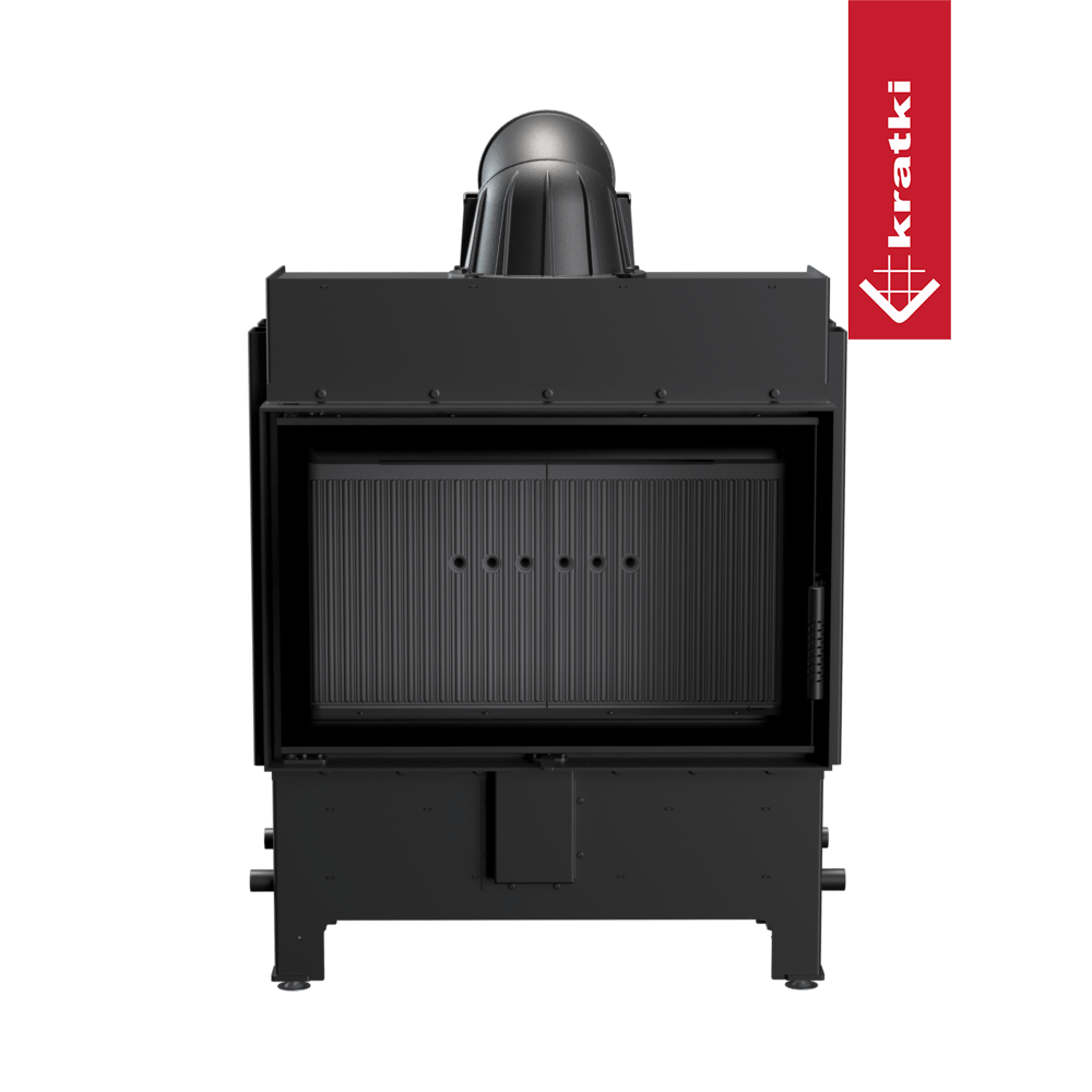 Kratki Lucy Slim in zwart, frontaal productbeeld